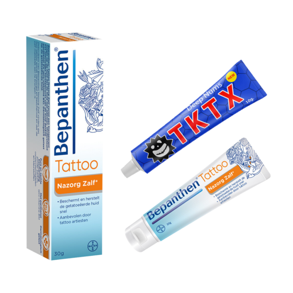 Bepanthen x TKTX Blauw / Blue 40% — Numb & Care Bundel