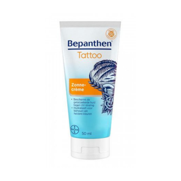 Bepanthen Tattoo Zonnecreme SPF 50+ — 50ml