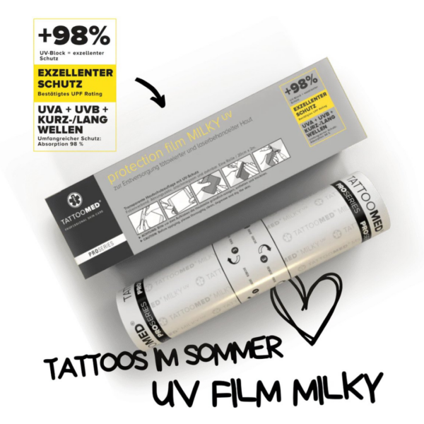 TattooMed Milky Sun Folie Rol - Afbeelding 3